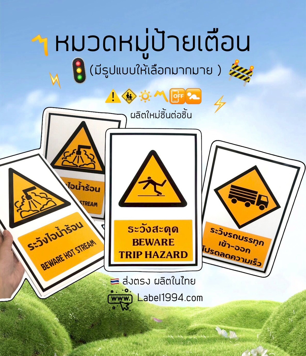 หมวดหมู่ป้าย